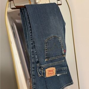 Levi's Low Rise Blue Jeans